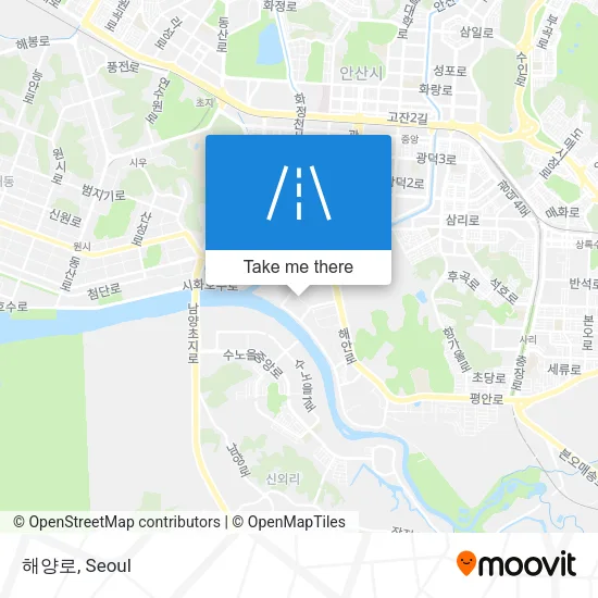 해양로 map