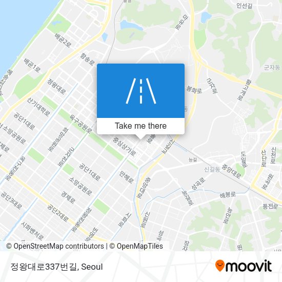 정왕대로337번길 map