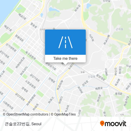 큰솔로22번길 map