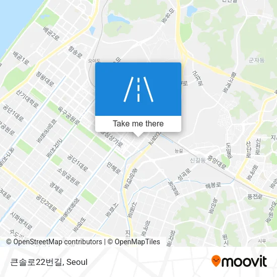 큰솔로22번길 map