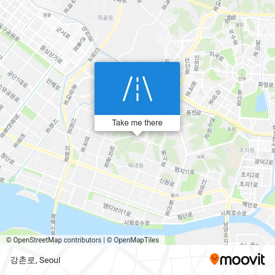 강촌로 map