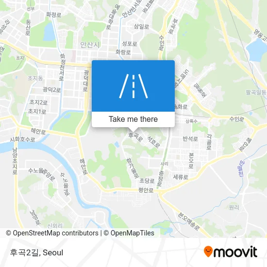 후곡2길 map