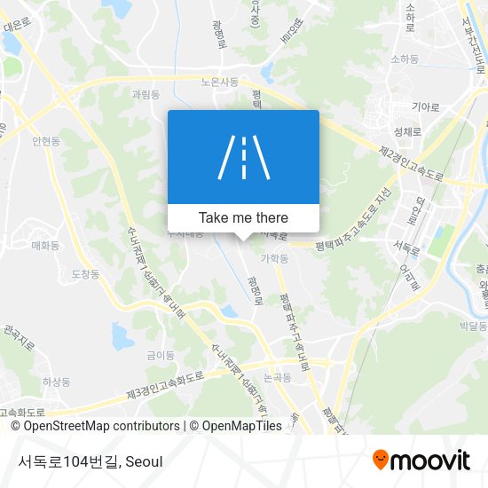 서독로104번길 map