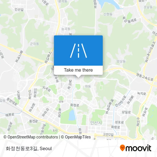 화정천동로3길 map