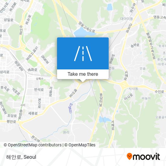 해안로 map