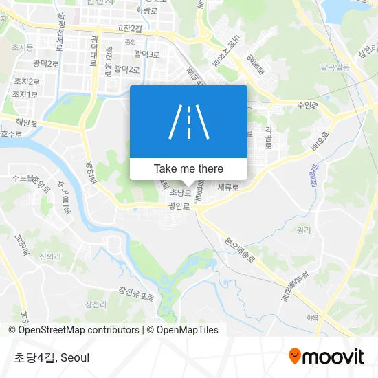 초당4길 map