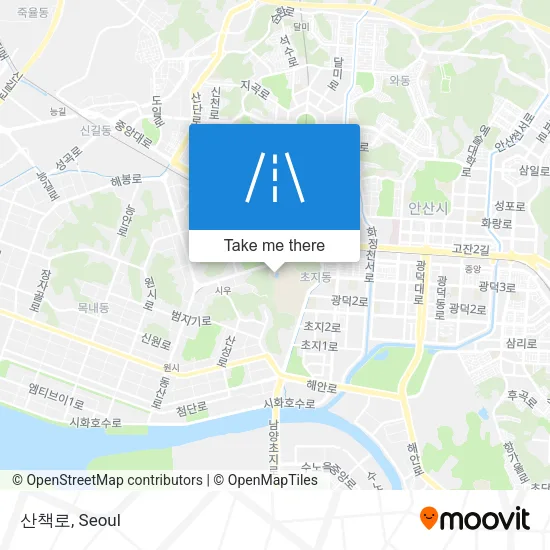 산책로 map