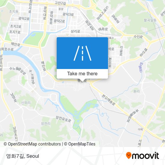 영화7길 map