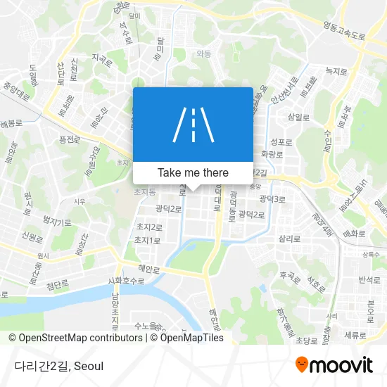 다리간2길 map