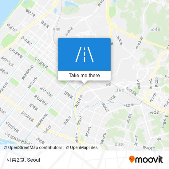 시흥2교 map