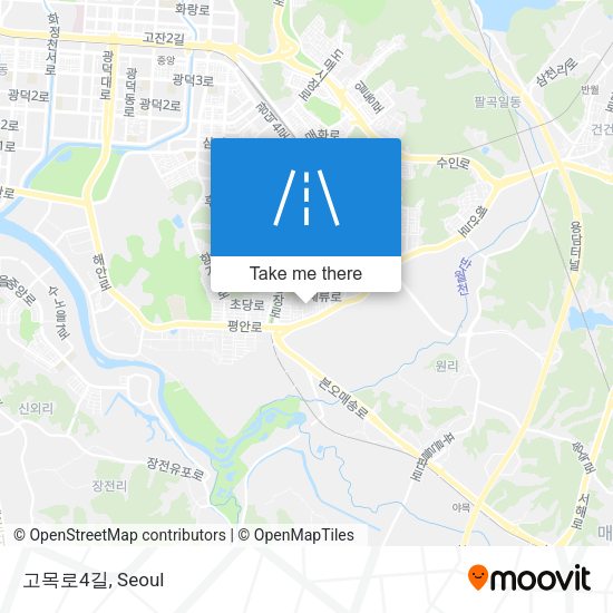 고목로4길 map