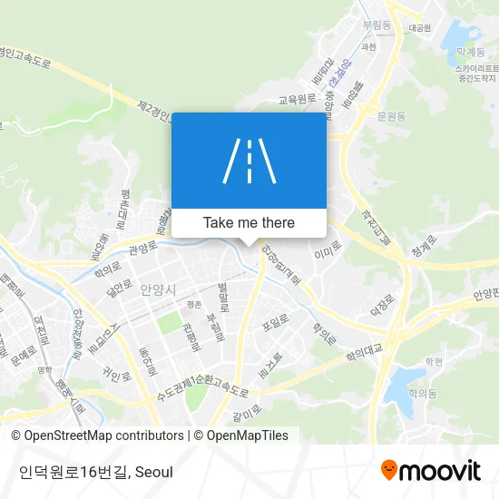 인덕원로16번길 map