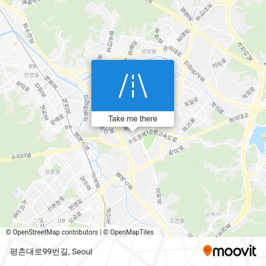 평촌대로99번길 map