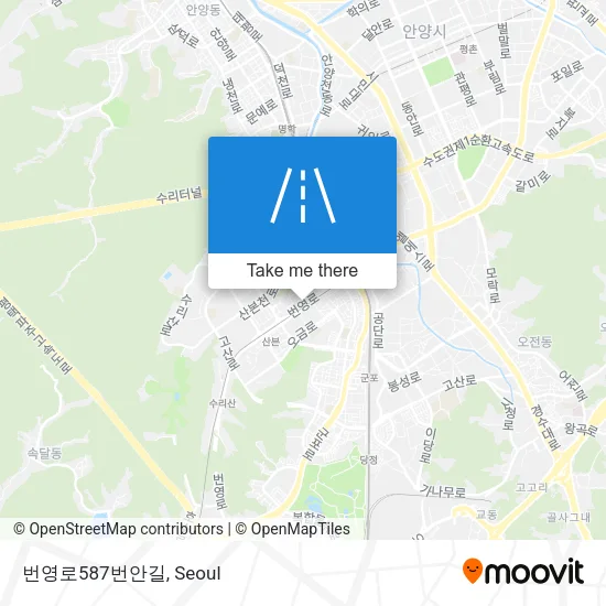 번영로587번안길 map