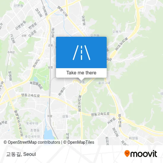 교동길 map