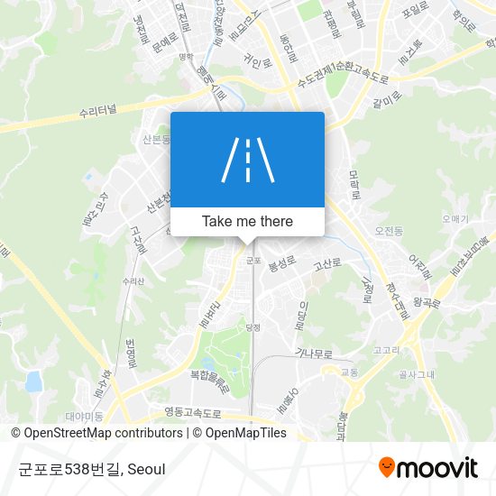 군포로538번길 map