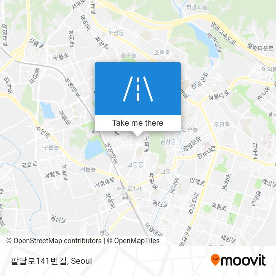 팔달로141번길 map