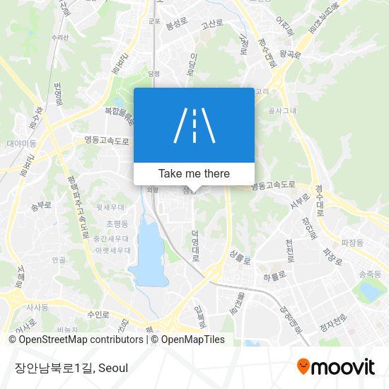 장안남북로1길 map