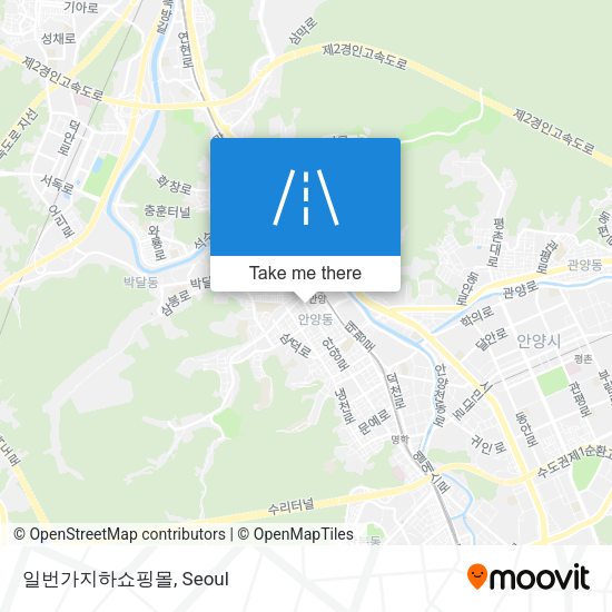 일번가지하쇼핑몰 map
