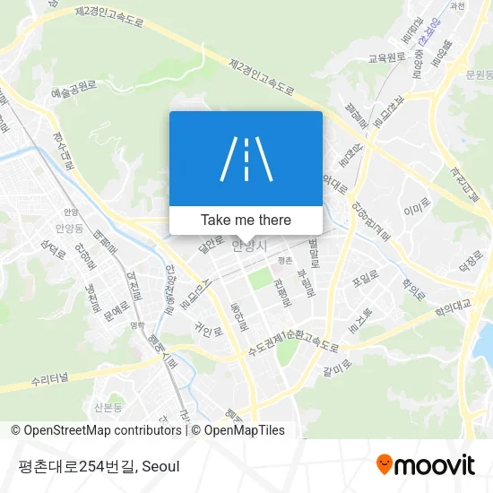 평촌대로254번길 map