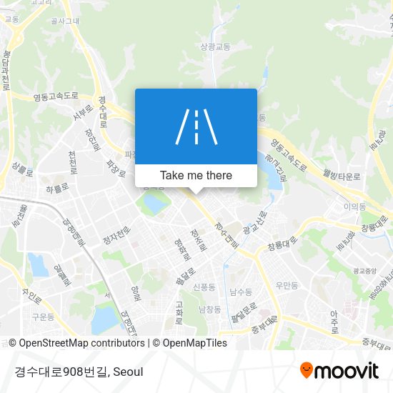 경수대로908번길 map