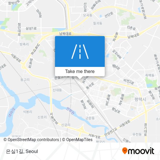 은실1길 map