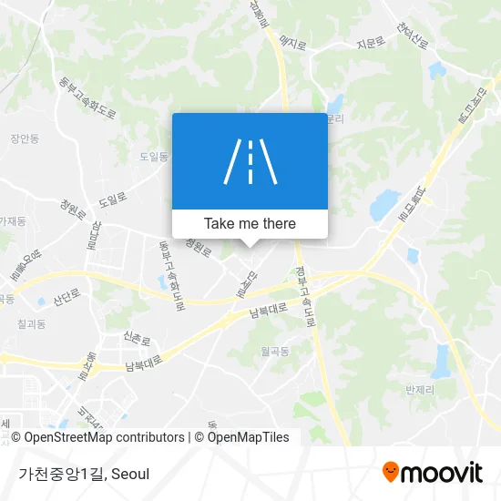 가천중앙1길 map