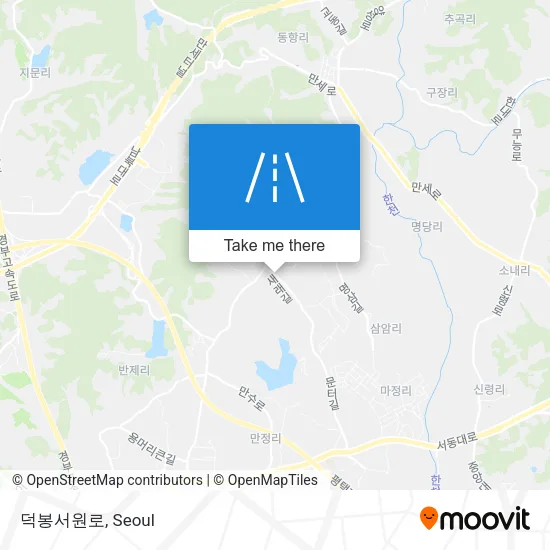 덕봉서원로 map