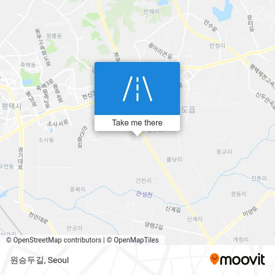 원승두길 map