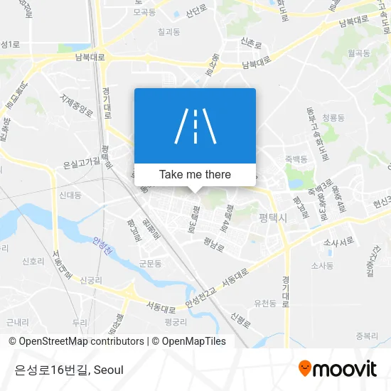 은성로16번길 map