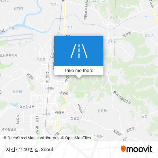 지산로140번길 map