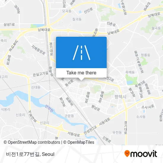비전1로77번길 map