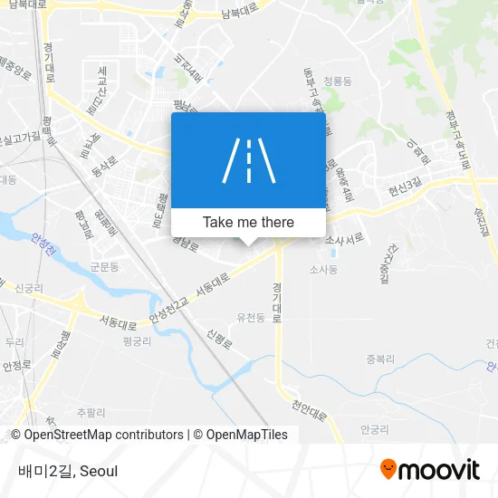 배미2길 map