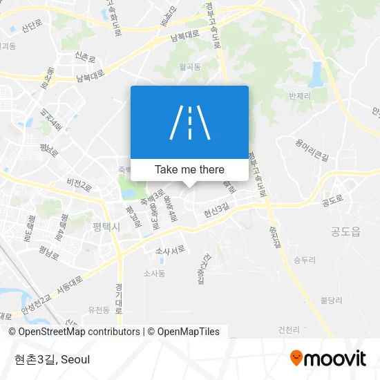 현촌3길 map