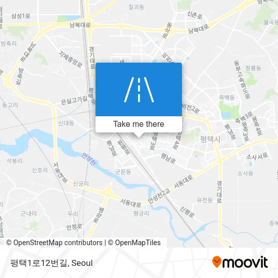 평택1로12번길 map