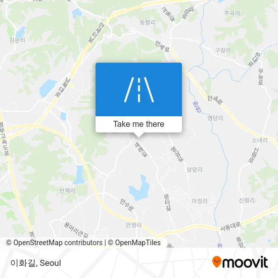 이화길 map
