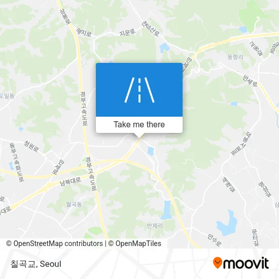 칠곡교 map