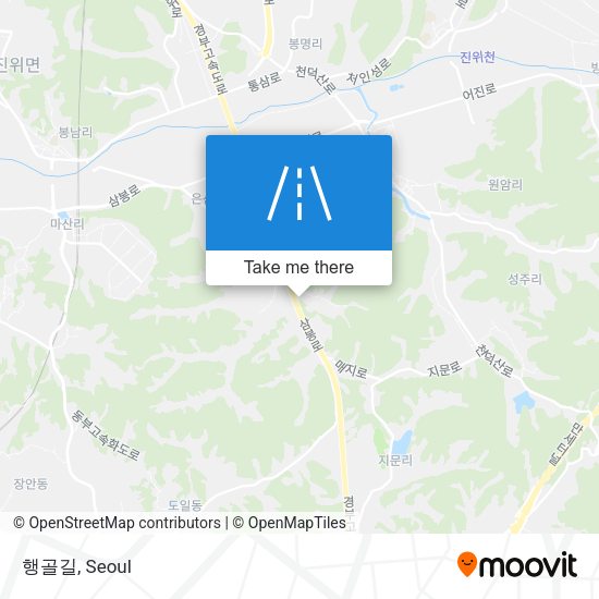 행골길 map