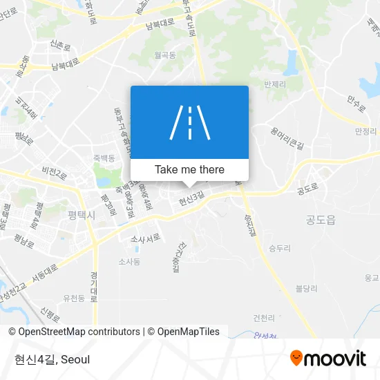 현신4길 map