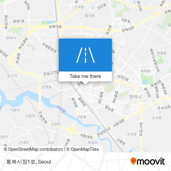 통복시장1로 map
