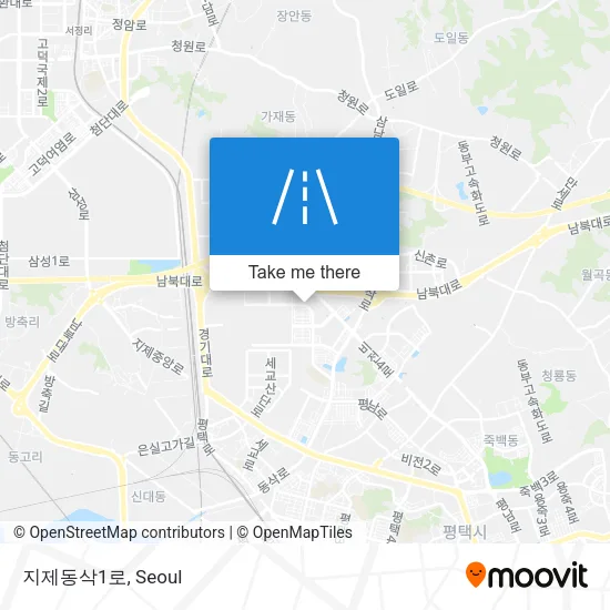 지제동삭1로 map