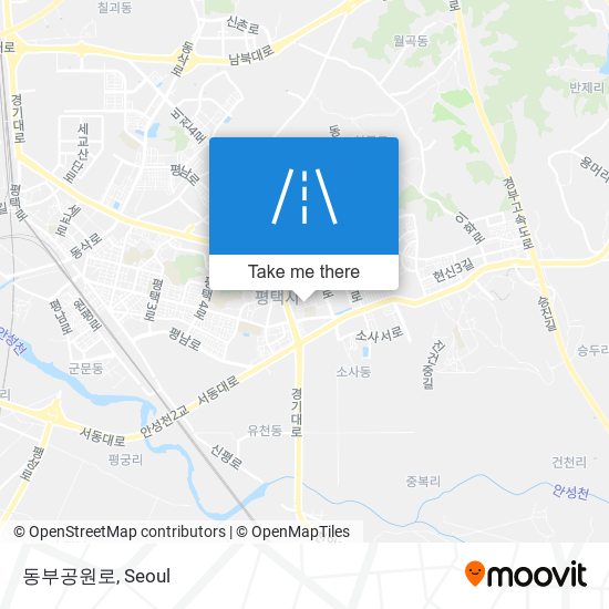 동부공원로 map