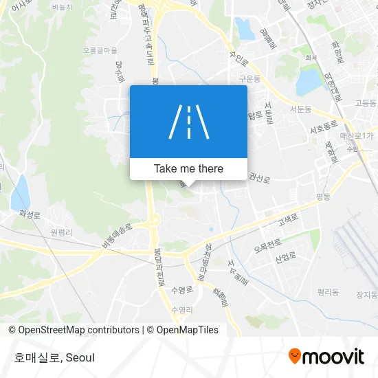 호매실로 map