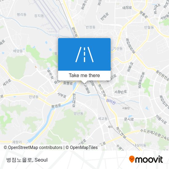 병점노을로 map