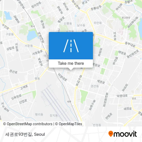 세권로93번길 map