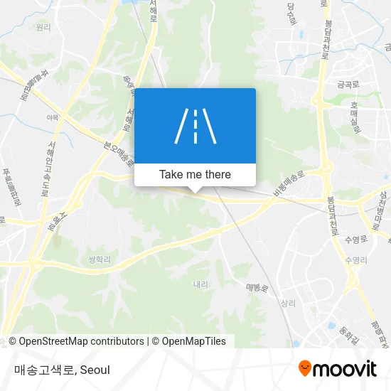 매송고색로 map