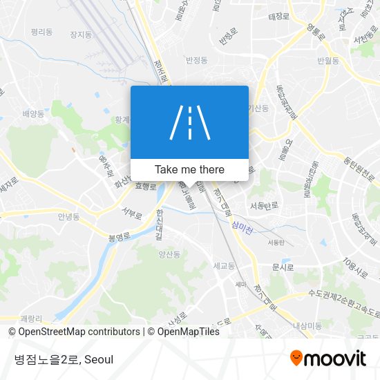 병점노을2로 map