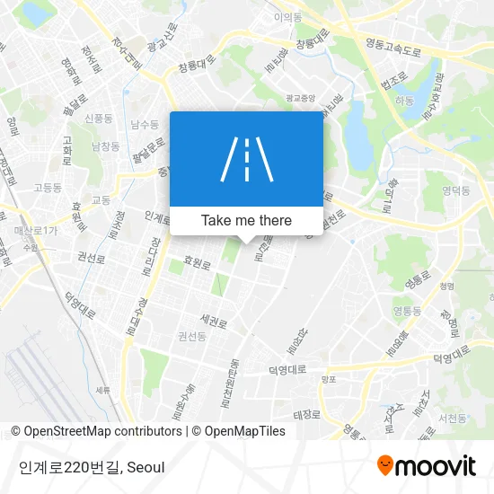 인계로220번길 map