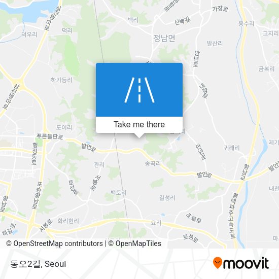 동오2길 map