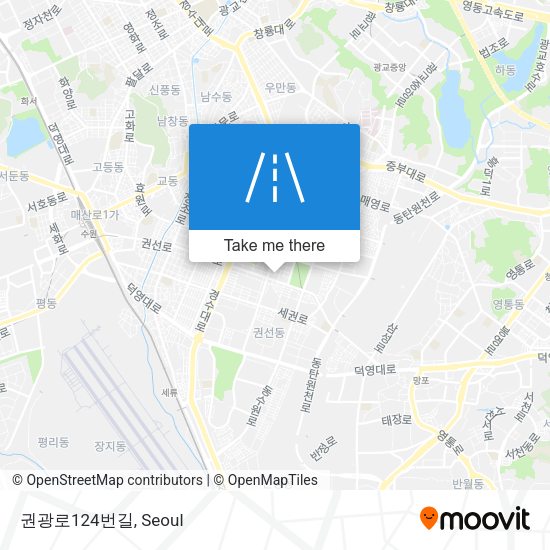 권광로124번길 map